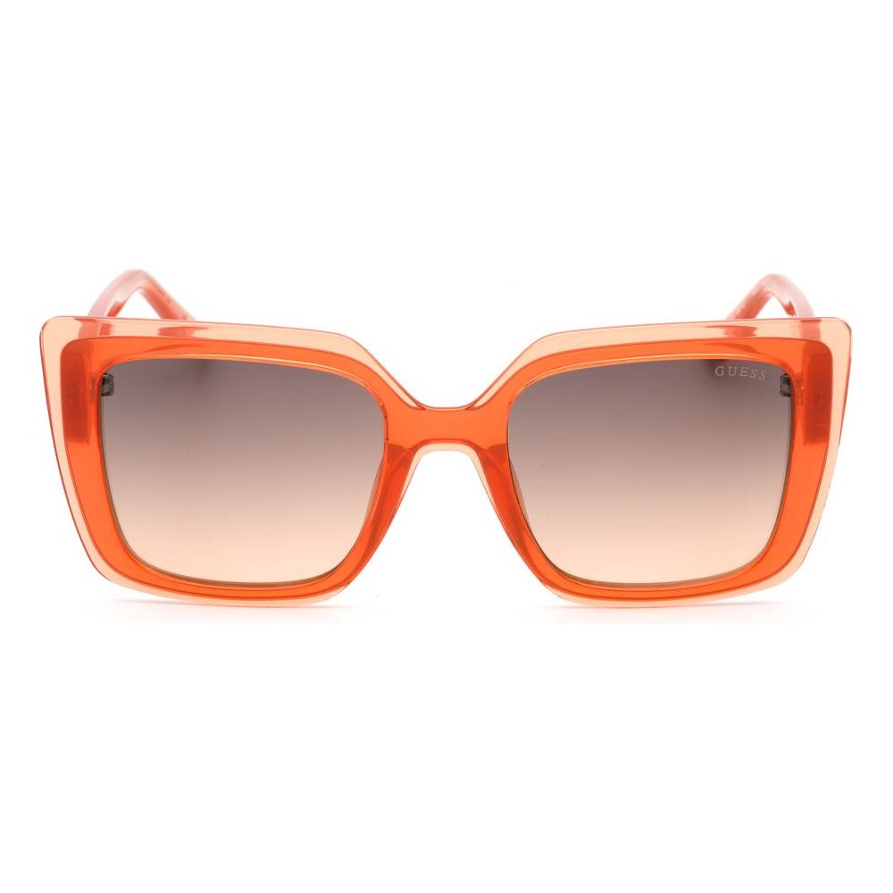 Guess Orange Plastic Sunglasses Guess