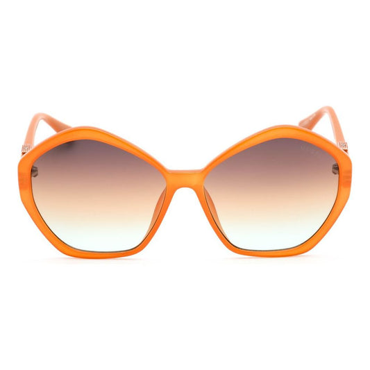 Guess Orange Plastic Sunglasses Guess