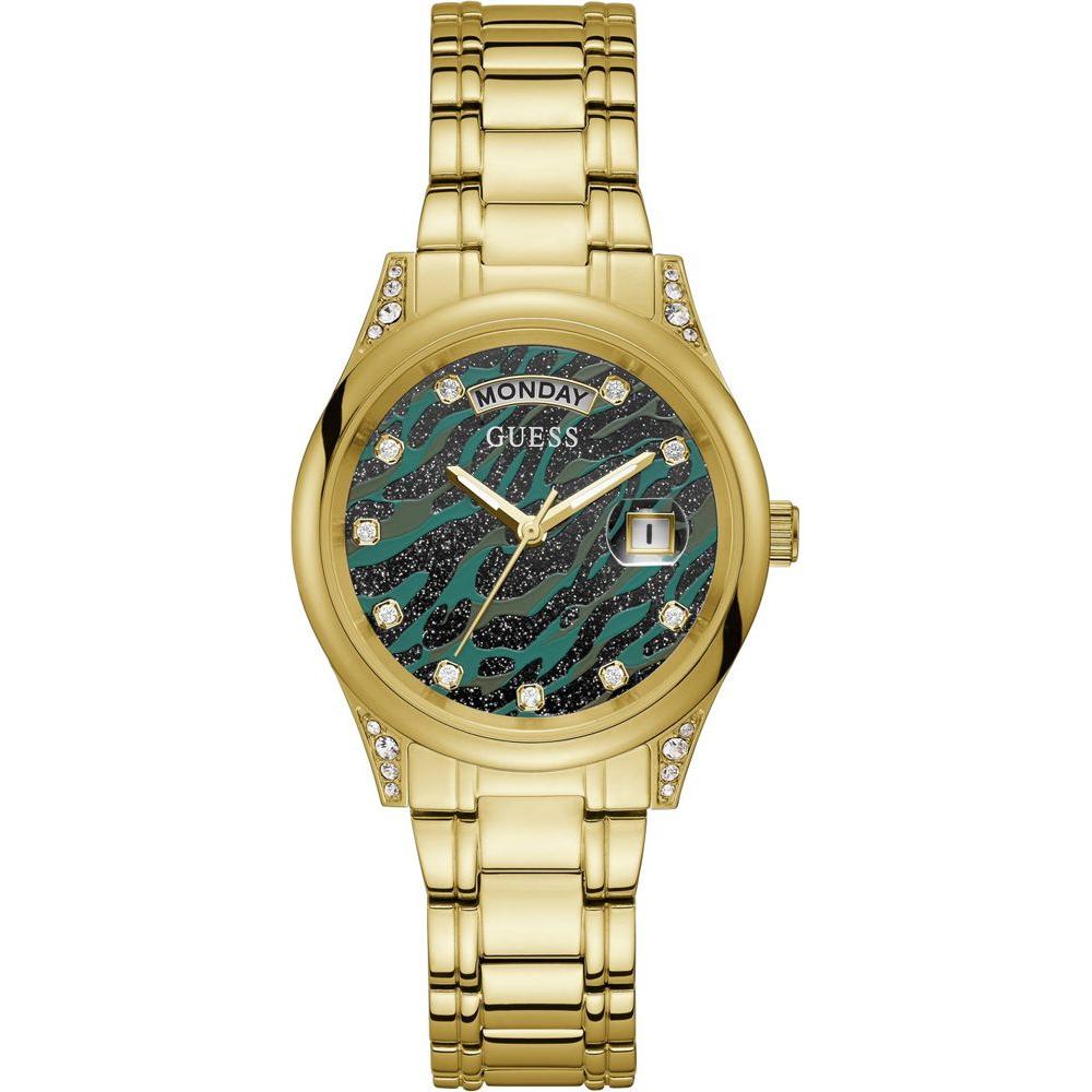 Guess Gold Stainless Steel Watch Guess