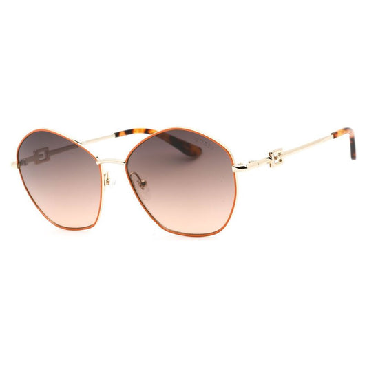 Guess Orange Metal Sunglasses Guess