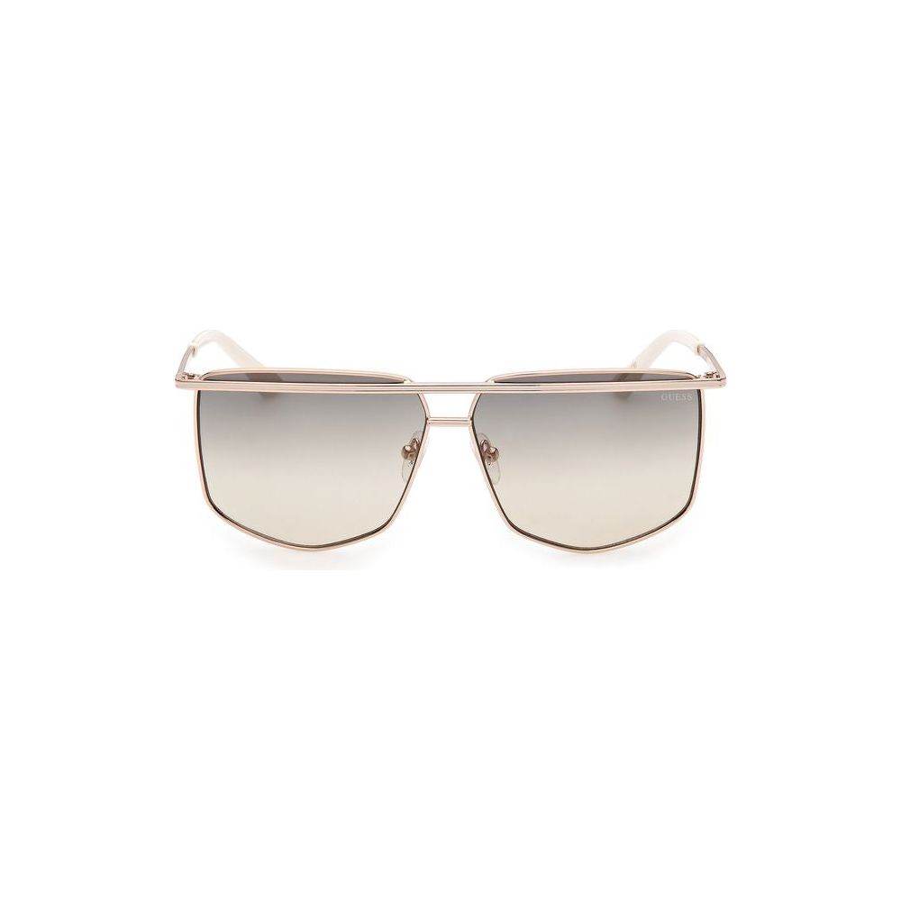 Guess Gold Metal Sunglasses Guess