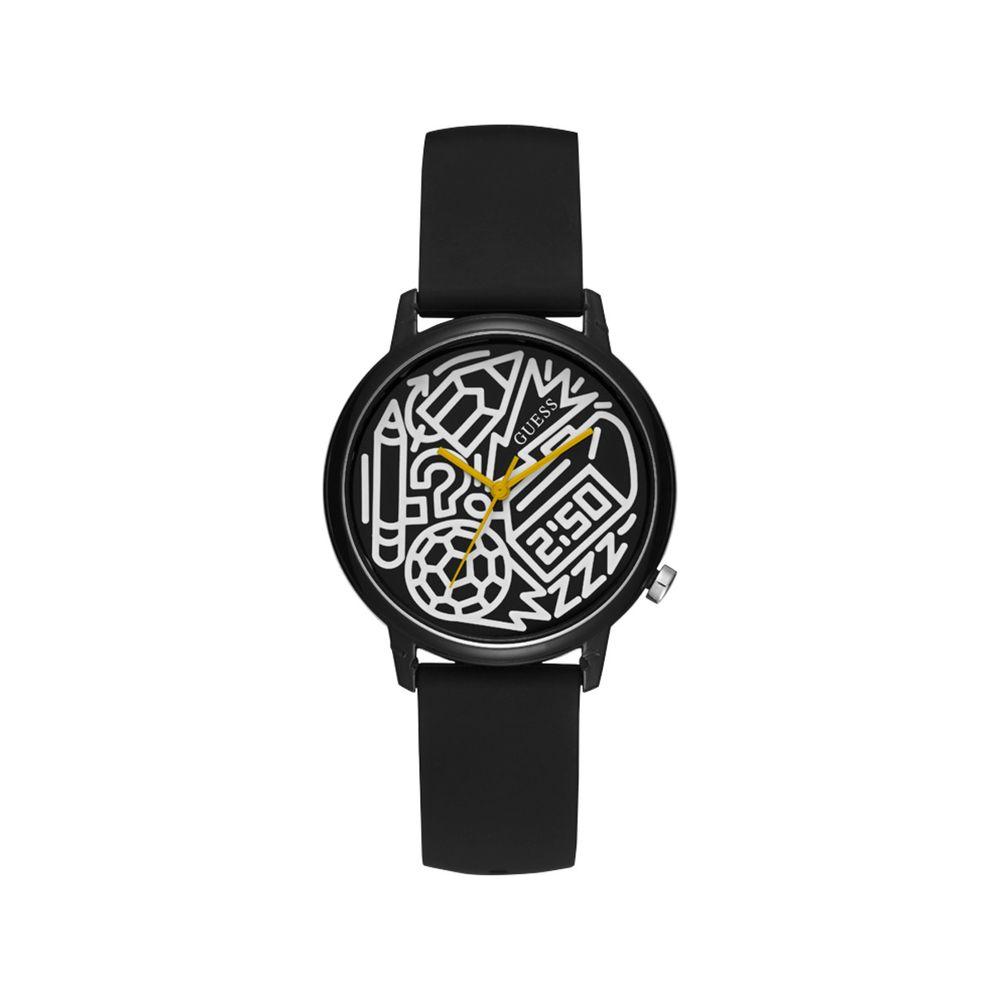 Guess Black Silicone Watch Guess