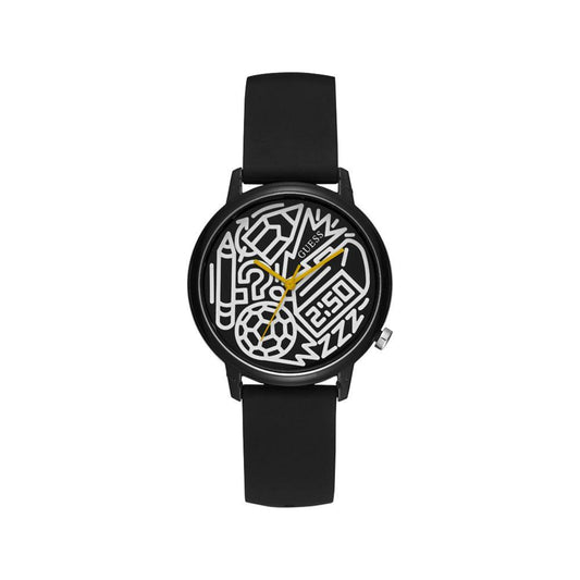 Guess Black Silicone Watch Guess