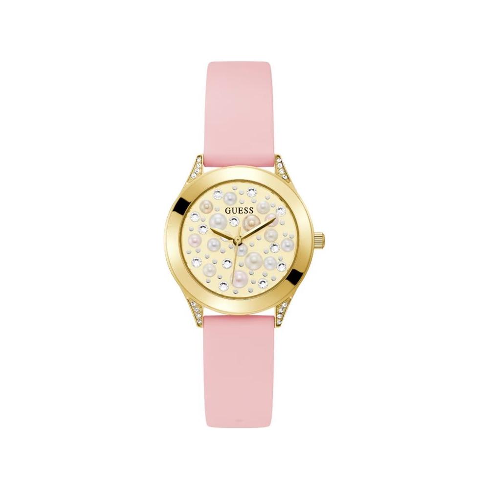 Guess Pink Silicone Watch Guess