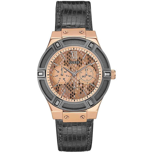 Guess Gray Leather Watch Guess