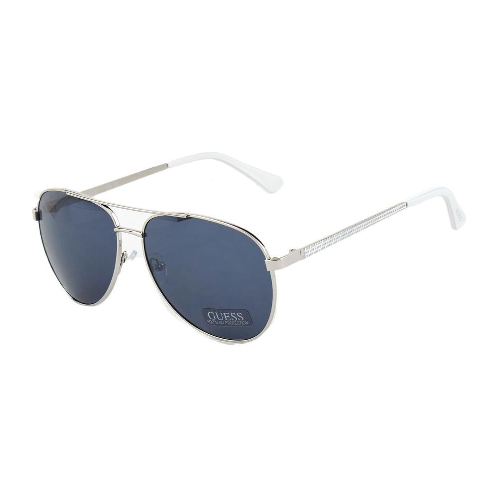 Guess Gray Metal Sunglasses Guess