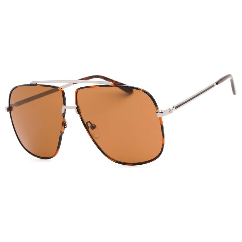 Guess Brown Metal Sunglasses Guess