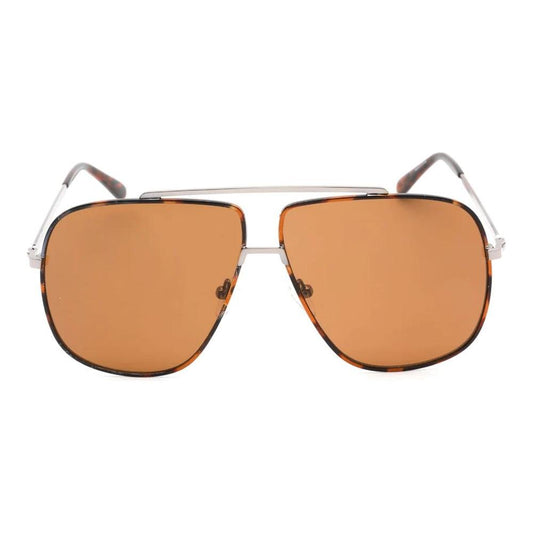 Guess Brown Metal Sunglasses