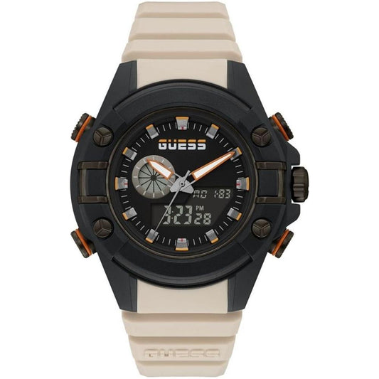 Guess Beige Resin Watch