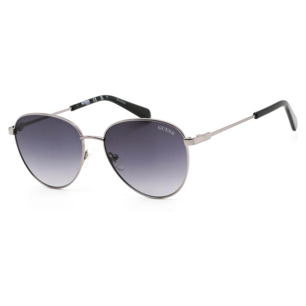 Guess Gray Metal Sunglasses Guess