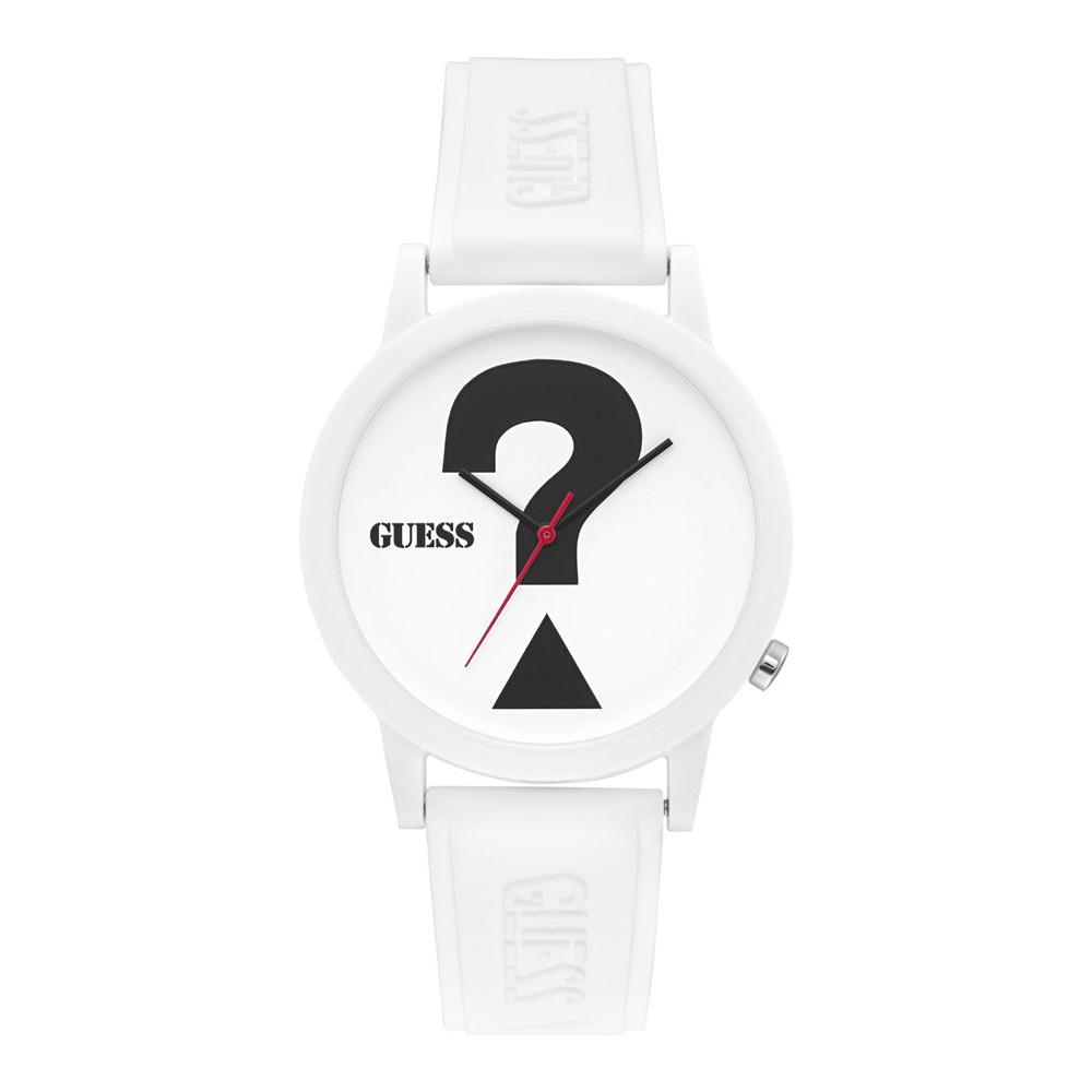 Guess White Resin Watch Guess