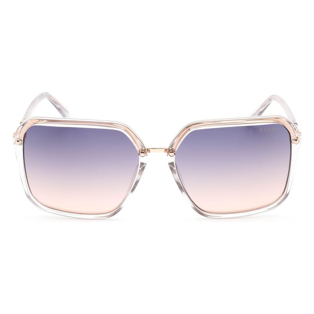 Guess Gray Metal Sunglasses Guess