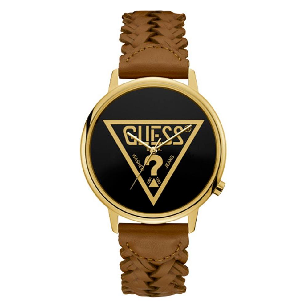 Guess Brown Leather Watch Guess