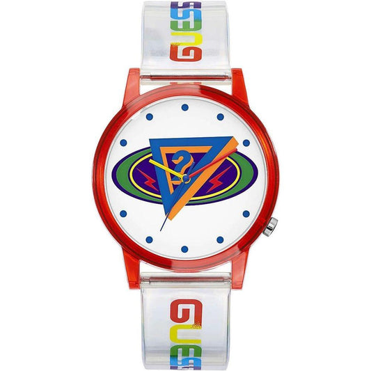 Guess Transparent Resin Watch