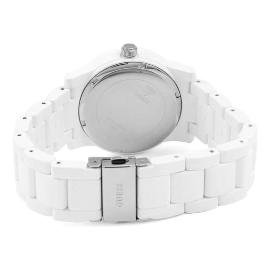 Guess White Rubber Watch Guess