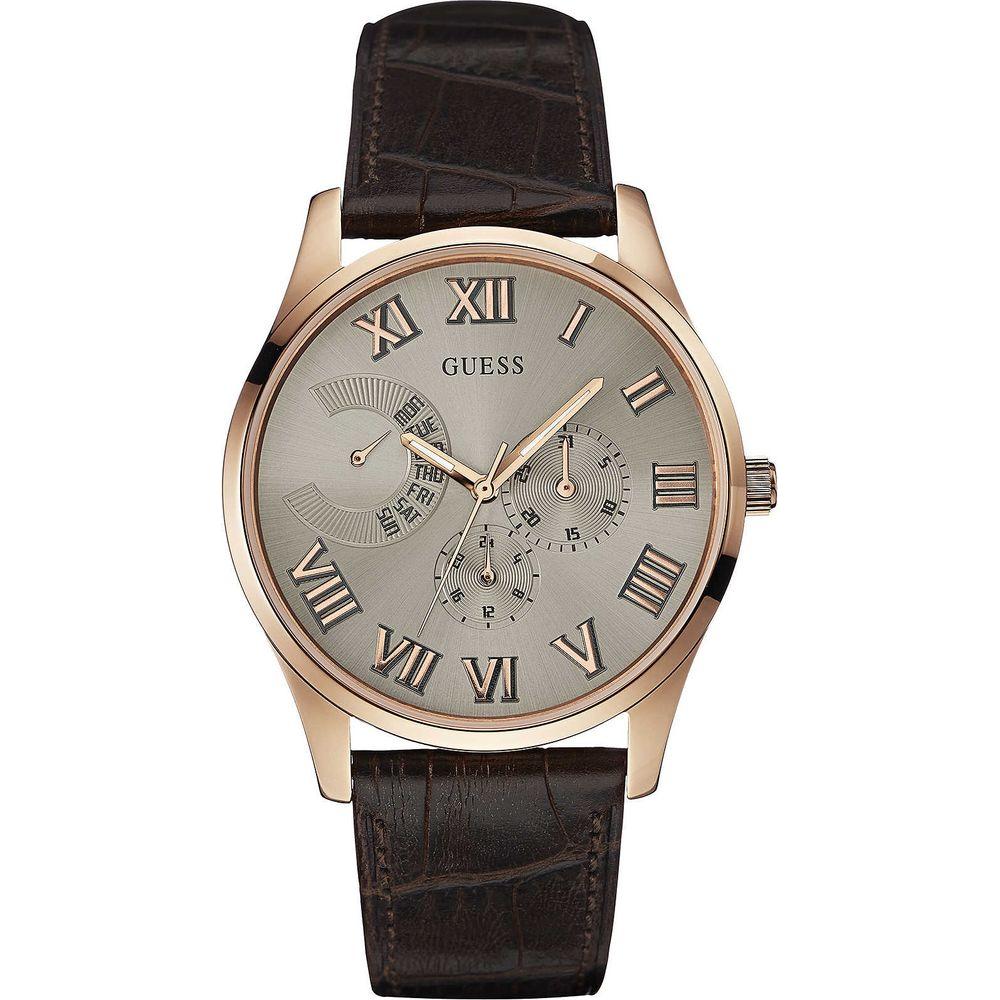 Guess Brown Polyethylene Watch Guess