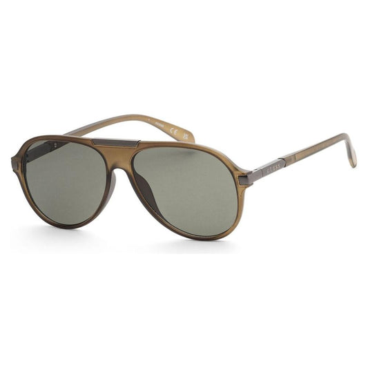 Guess Green Resin Sunglasses