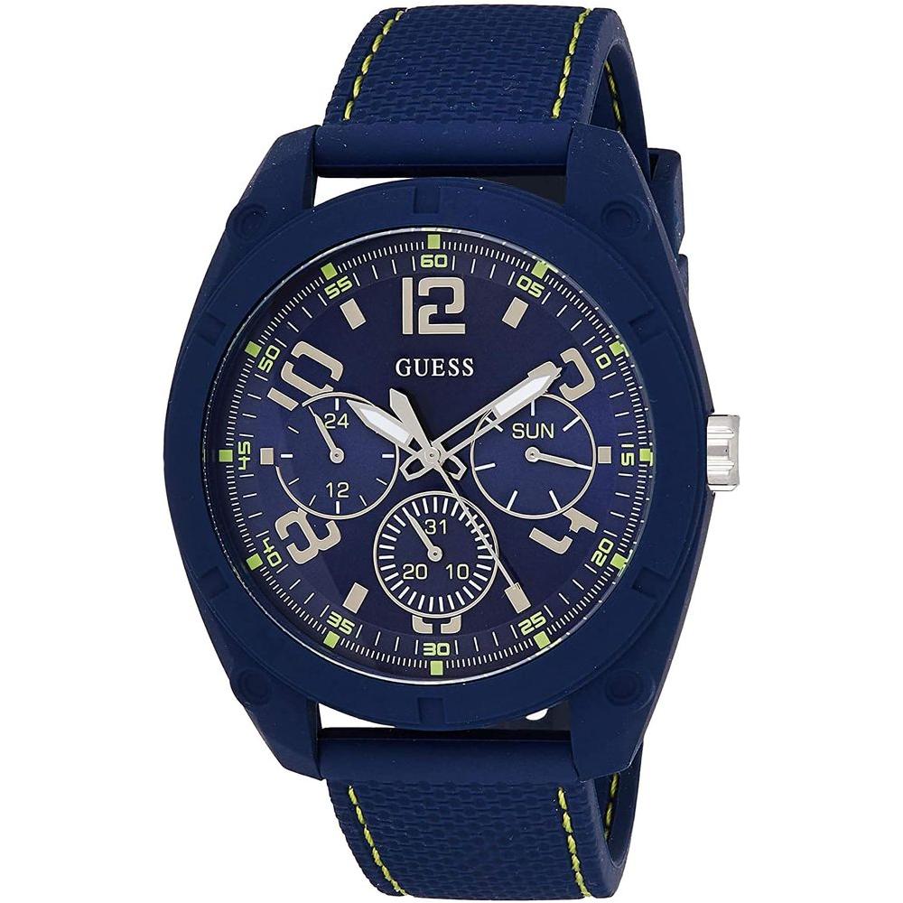 Guess Blue Rubber Watch Guess