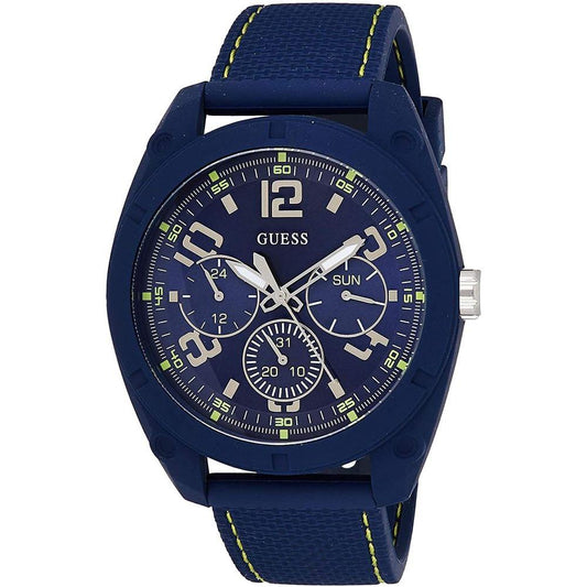 Guess Blue Rubber Watch