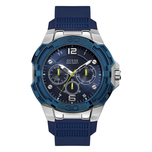 Guess Blue Rubber Watch