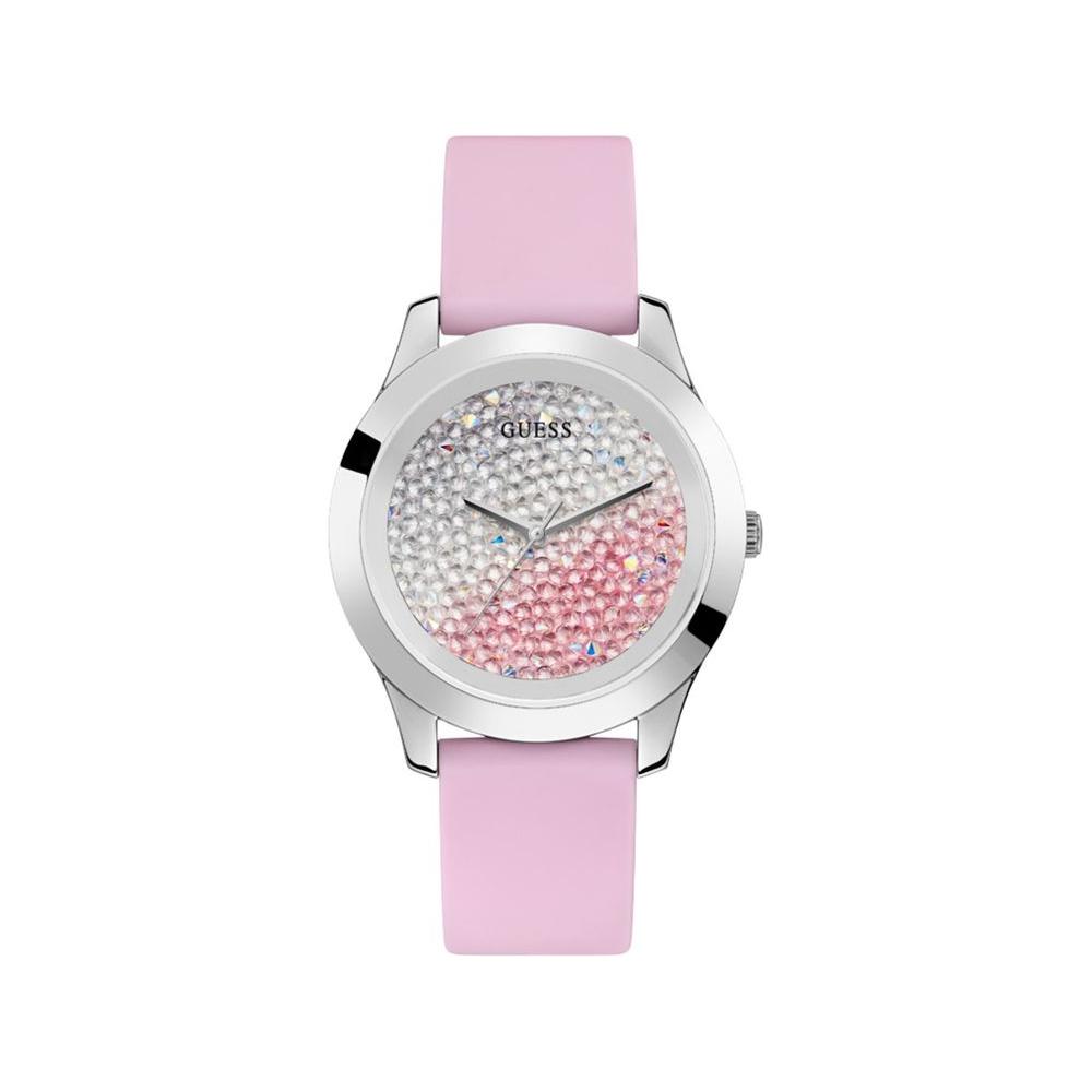 Guess Pink Rubber Watch Guess