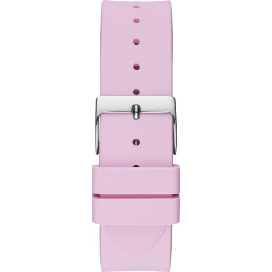 Guess Pink Rubber Watch