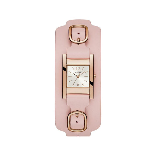 Guess Pink Leather Watch