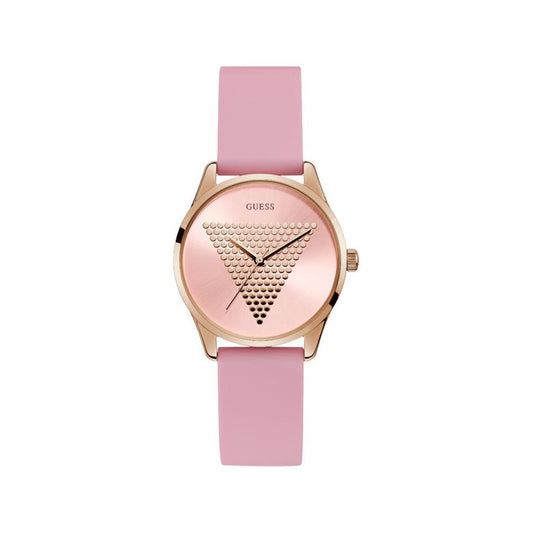 Guess Pink Silicone Watch