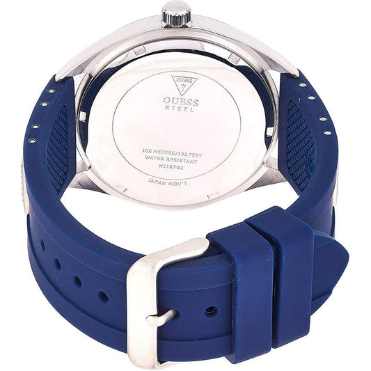 Guess Blue Silicone Watch