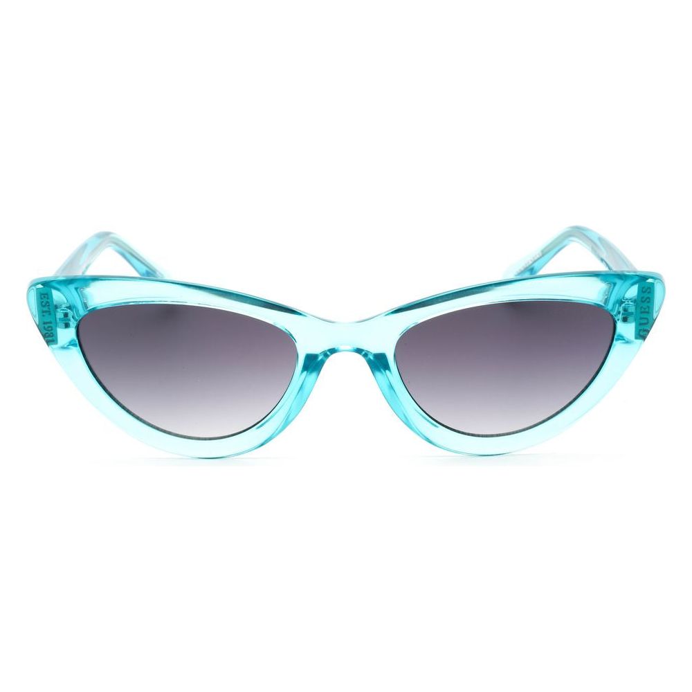 Guess Blue Resin Sunglasses Guess