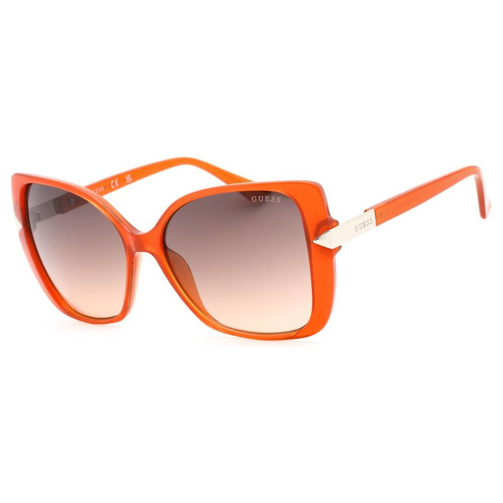 Guess Orange Resin Sunglasses Guess