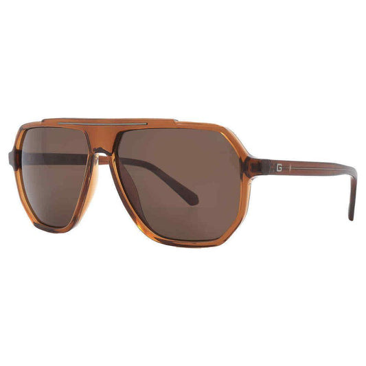 Guess Brown Resin Sunglasses Guess