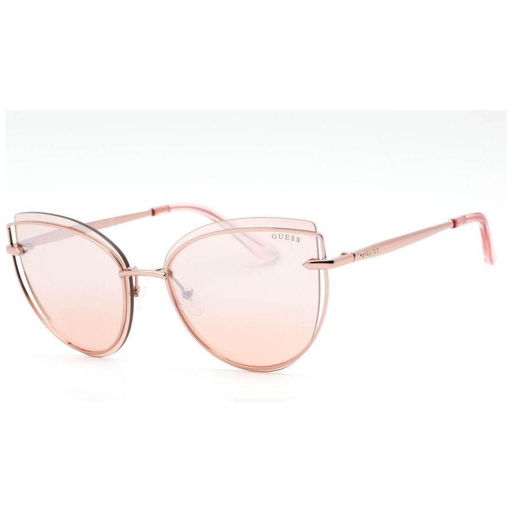 Guess Pink Metal Sunglasses Guess