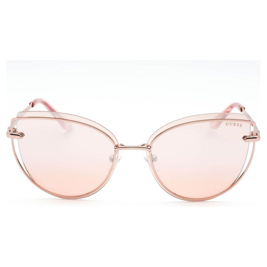 Guess Pink Metal Sunglasses