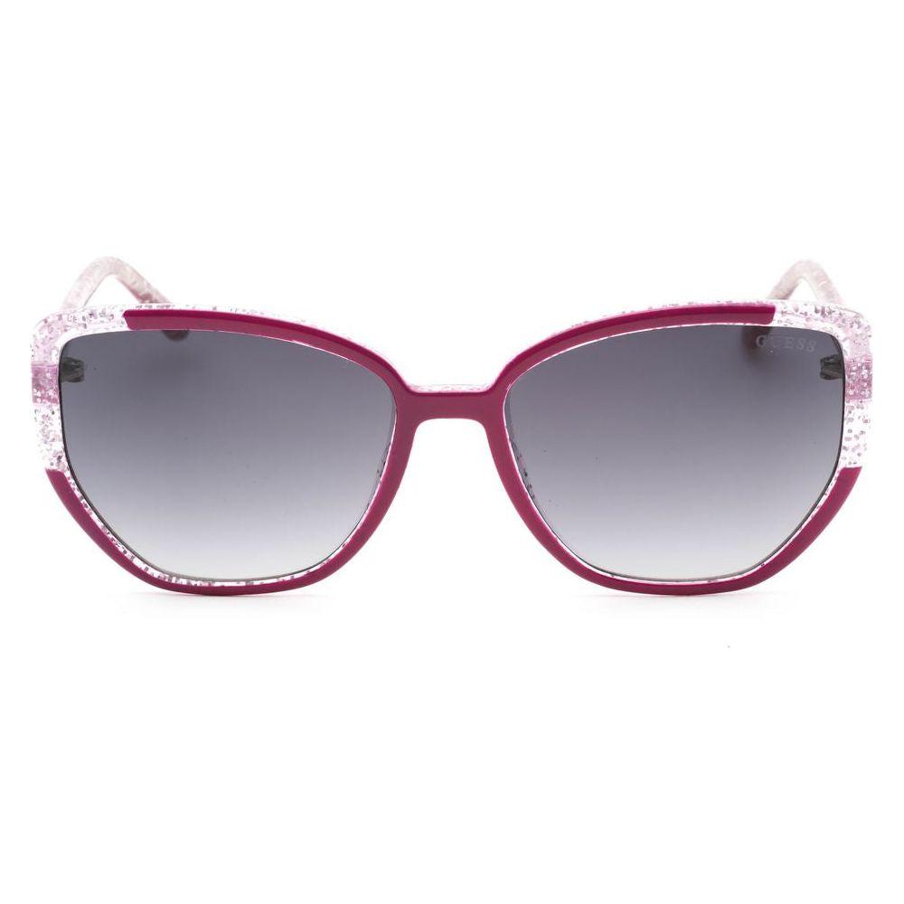 Guess Purple Metal Sunglasses Guess