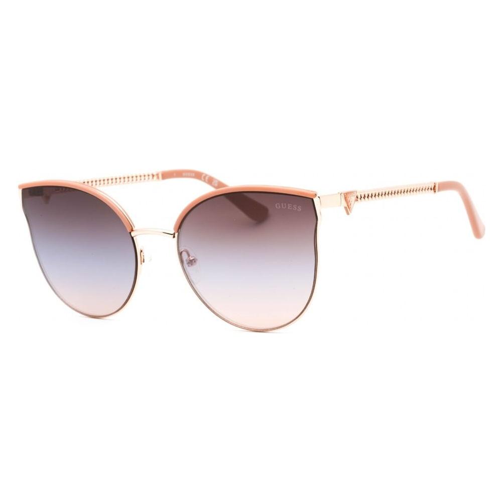 Guess Pink Metal Sunglasses Guess