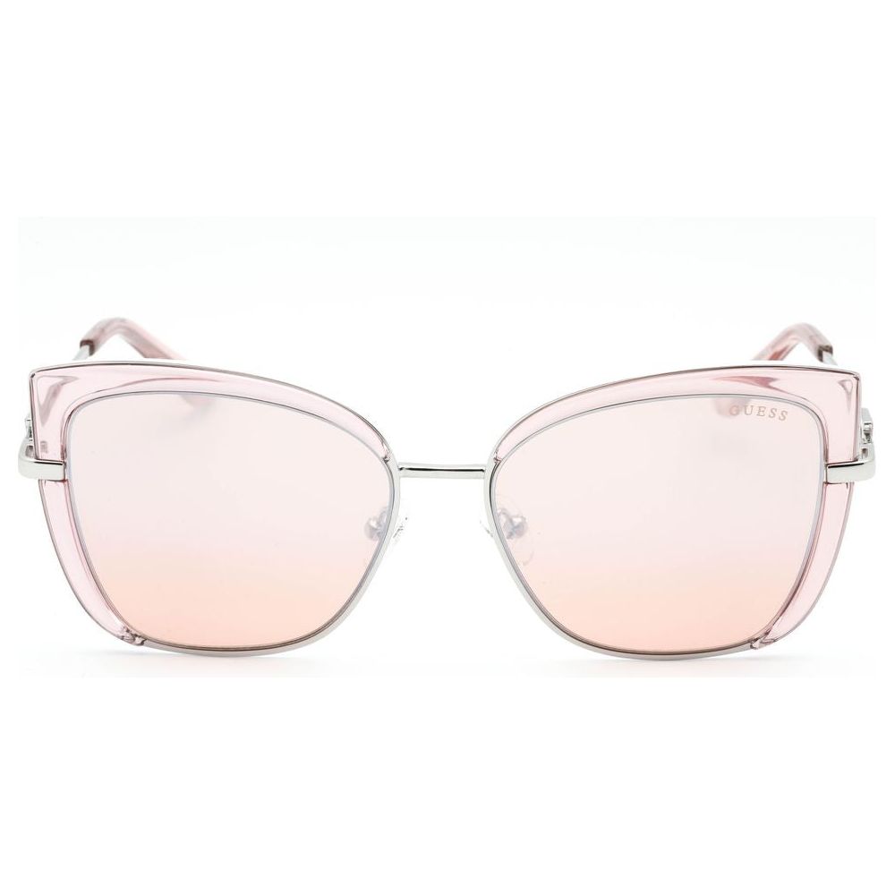 Guess Pink Metal Sunglasses Guess