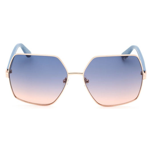 Guess Pink Resin Sunglasses