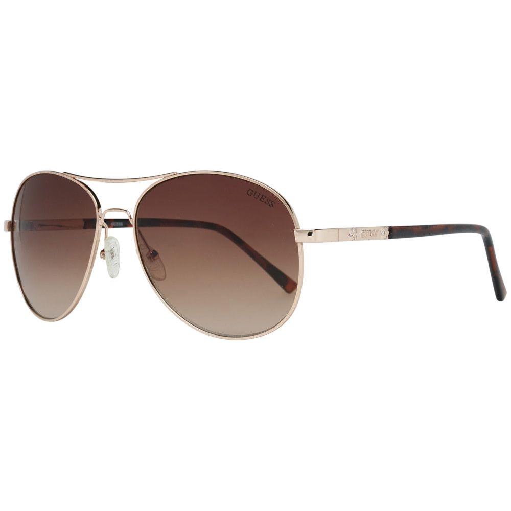 Guess Gold Metal Sunglasses Guess