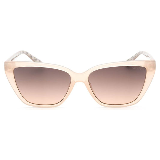 Guess Beige Resin Sunglasses