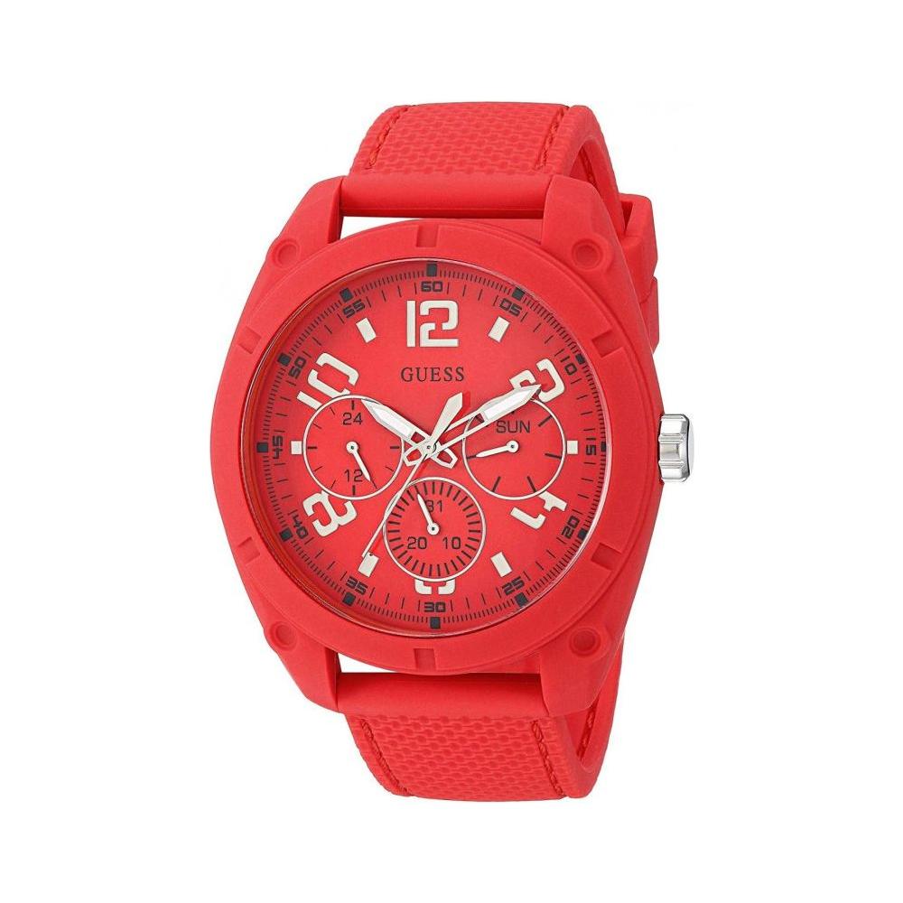 Guess Red Silicone Watch Guess