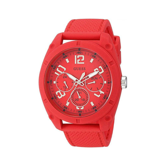 Guess Red Silicone Watch Guess