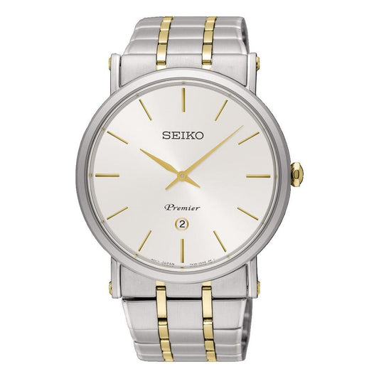 Seiko Gold Steel Watch