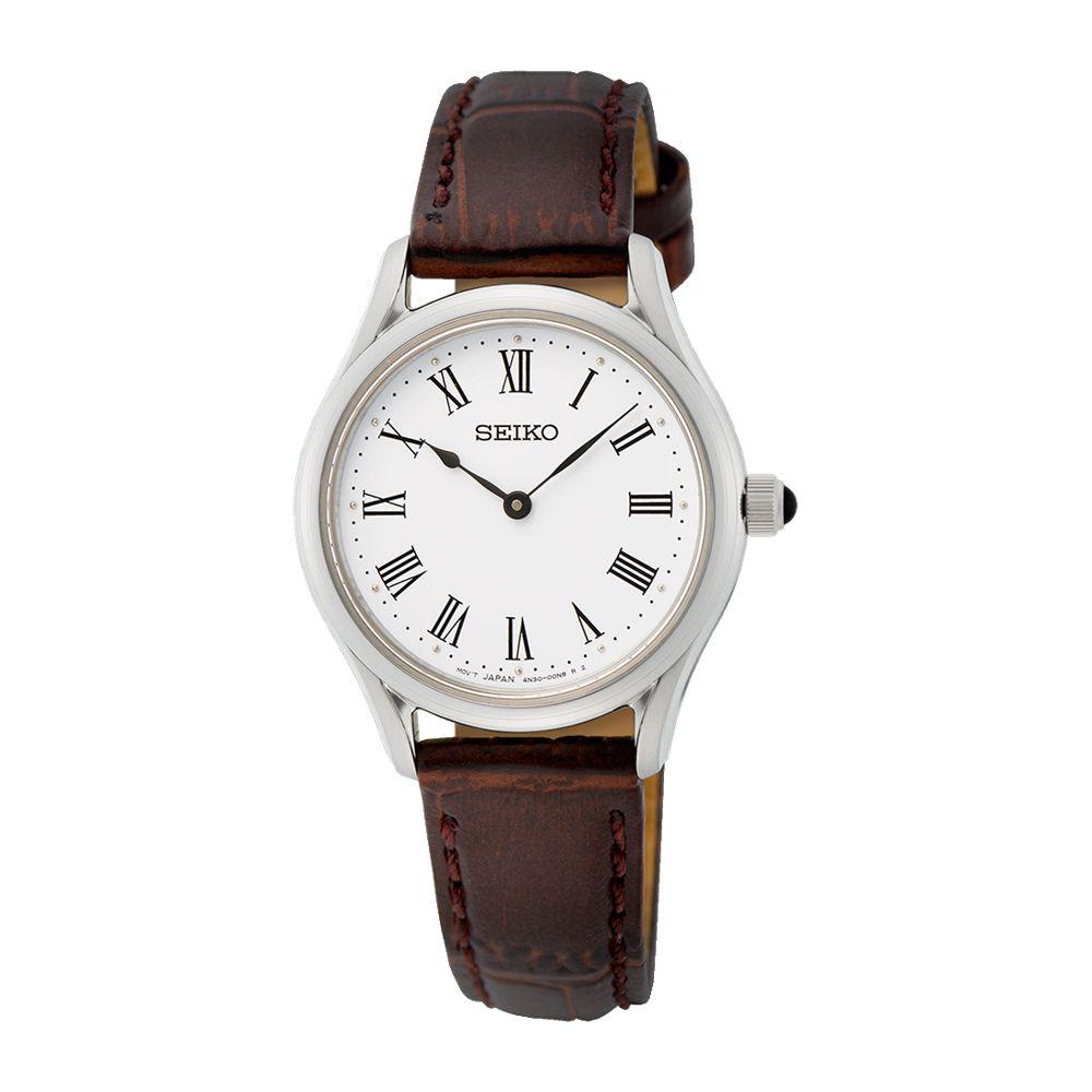 Seiko Brown Leather Watch Seiko