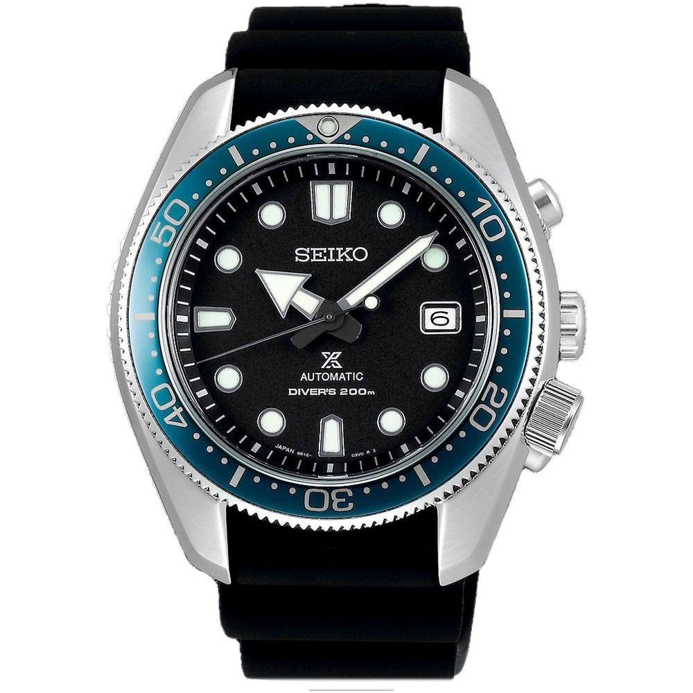 Seiko Black Rubber Watch Seiko