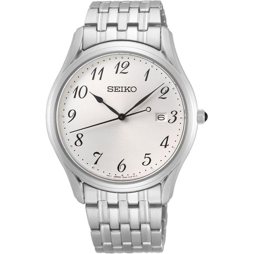 Seiko Gray Stainless Steel Watch Seiko