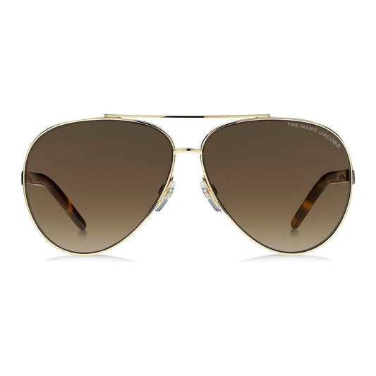 Marc Jacobs Gold Metal Sunglasses