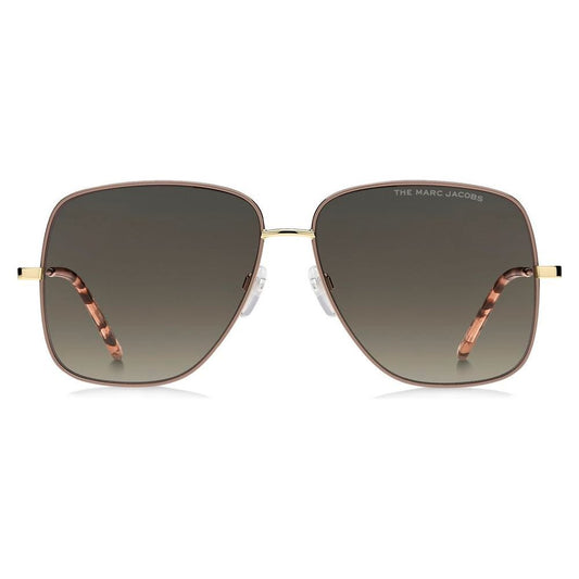 Marc Jacobs Gold Metal Sunglasses