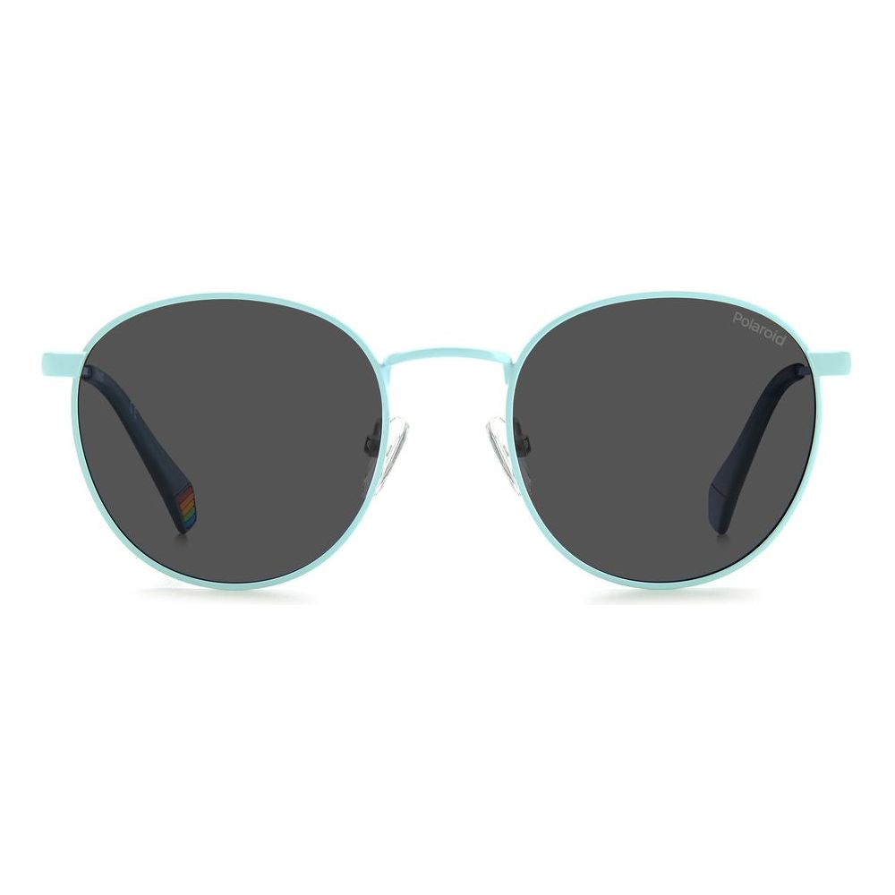 Polaroid Blue Stainless Steel Sunglasses Polaroid