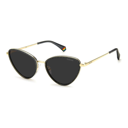 Polaroid Gray Plastic Sunglasses